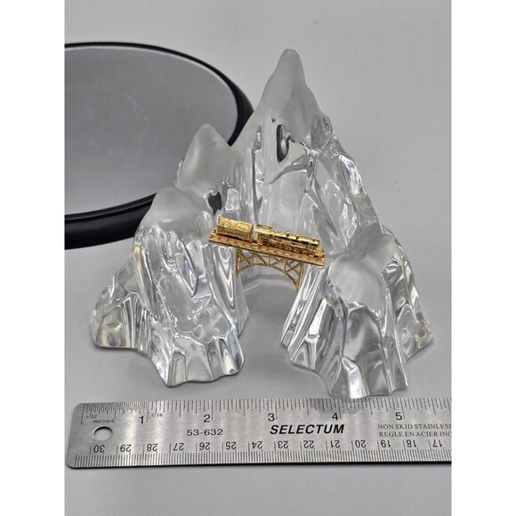 Franklin Mint‎ Orient Express Train Crystal Alps Gold Plate 1989 Gold Legend - Picture 9 of 10